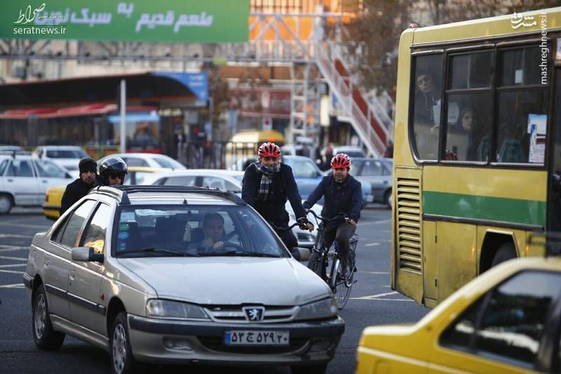 عکس/ دوچرخه‌سواری شهردار جدید تهران