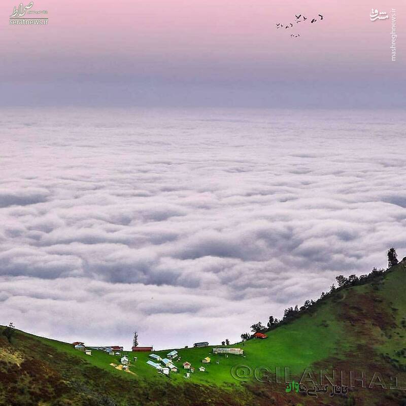 عکس/ ارتفاعات شگفت انگیز ماسال _ گیلان