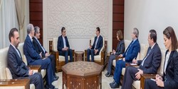جابری انصاری با بشار اسد دیدار و گفتگو کرد