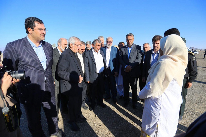 بازدید نمایندگان کمیسیون عمرانی مجلس از طرح محروم زدایی بنیاد علوی