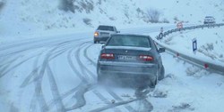 انسداد ۹ جاده به دلیل بارش برف و سیلاب