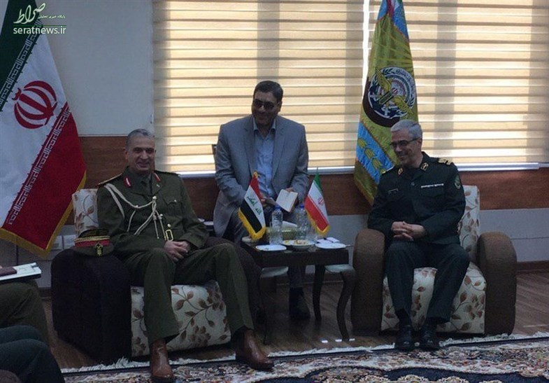 دیدار رئیس ستاد ارتش عراق با سردار باقری +عکس