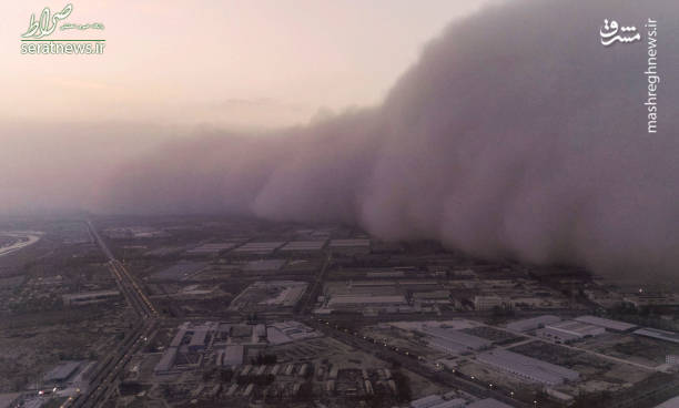 عکس/ طوفان شن در چین
