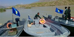 قایق‌های نیروی دریایی سپاه در خدمت سیل زدگان سیروانی
