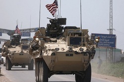 عقب نشینی نظامیان آمریکایی از سوریه به مرز عراق