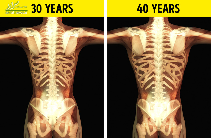 بعد از ۳۰ سالگی بدن چه تغییراتی می‌کند؟ +تصاویر