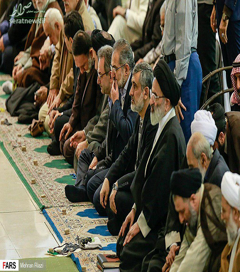 حضور سردار حاجی‌زاده در نماز جمعه تهران+ تصاویر