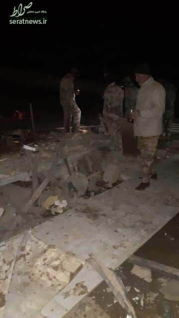 حمله آمریکا به مواضع حشد شعبی +تصاویر