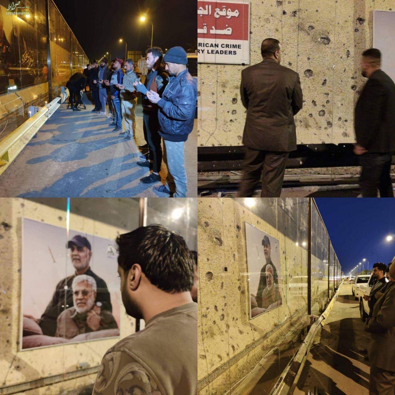 تصاویر/ فرودگاه بغداد؛ مقتل شهدای مقاومت
