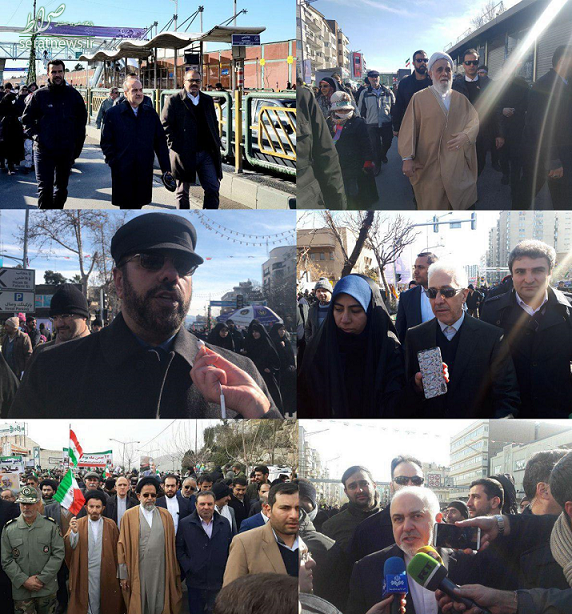 آغاز رسمی راهپیمایی 22 بهمن با حضور گسترده مردم