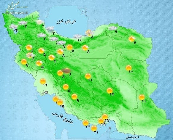 ورود سامانه بارشی به کشور/ هشدار کولاک برف و بهمن در برخی استان‌ها