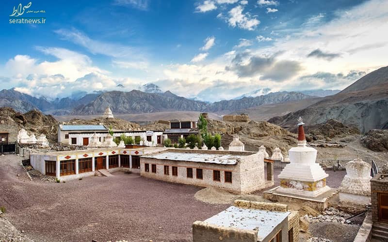 ۷ صومعه شگفت‌انگیز در منطقه لداخ هند +تصاویر