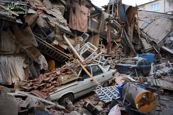 افزایش تلفات زلزه در ترکیه + عکس