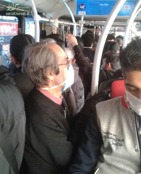 عکس/ ازدجام جمعیت در اتوبوس BRT تهرانپارس - آزادی