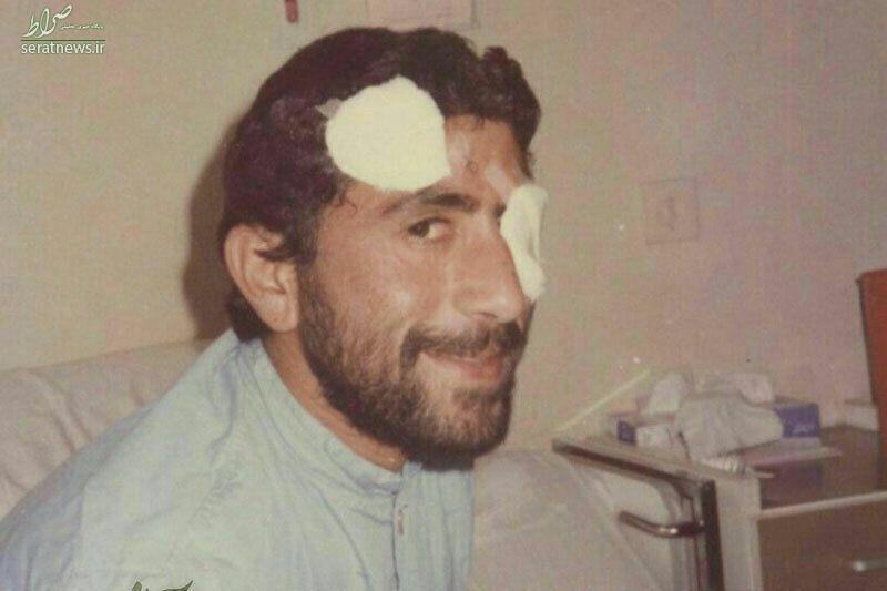 عکس/ تصویر دیده‌نشده از مجروح شدن سردار قاآنی در دوران جنگ