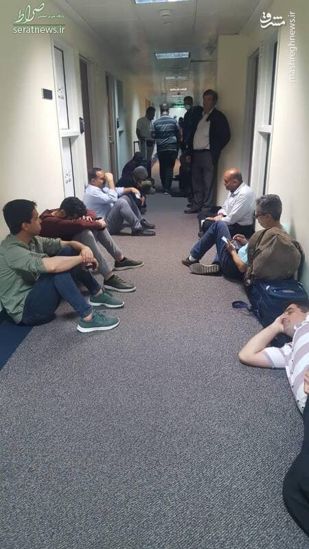 عکس/ سرگردانی مسافران ایرانی در فرودگاه دبی