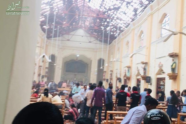 انفجار مرگبار در کلیساهای سریلانکا +تصاویر