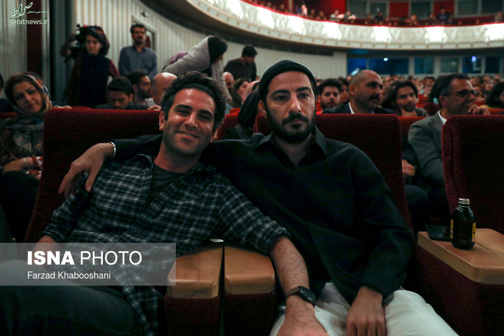 عکس/ نوید محمدزاده و هوتن شکیبا در یک جشنواره دانشگاهی