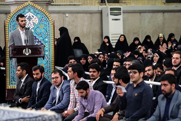 عکس/ دیدار دانشجویان با رهبر معظم انقلاب اسلامی