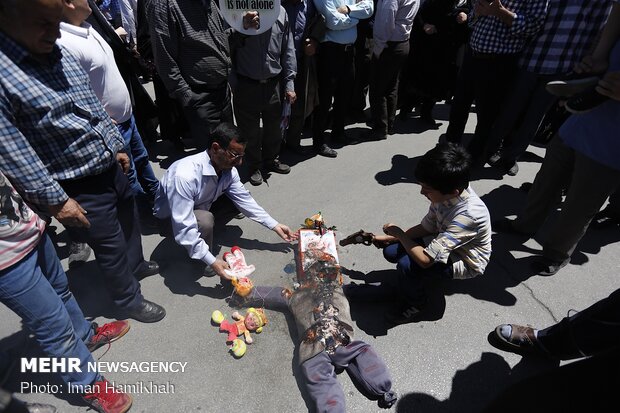 راهپیمایی روز جهانی قدس در تهران/ تصویر