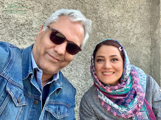 سلفی شبنم مقدمی و مهران مدیری در «هیولا»