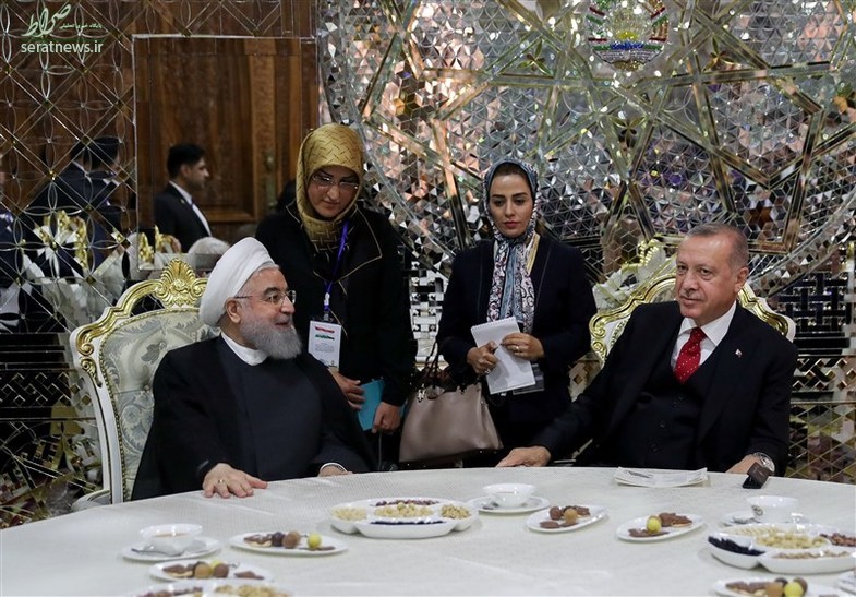 تصاویر/ روحانی و اردوغان دیدار کردند