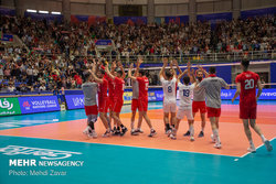 پیروزی تیم ملی ایران برابر لهستان در ست نخست