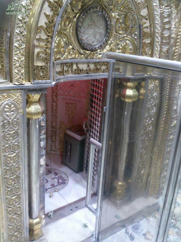 عکس/ محل ضربت خوردن حضرت علی(ع) در مسجد کوفه