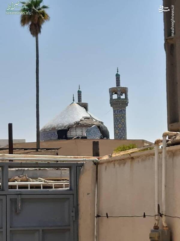 عکس/ خسارت زلزله به مسجدجامع مسجدسلیمان