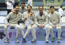 تیم شمشیربازی سابر ایران ششم جهان شد