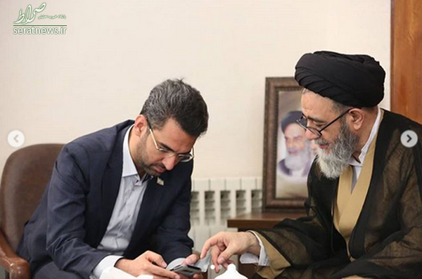 دیدار جهرمی با امام جمعهای که پستهای اینستاگرامی را لایک میکند +تصاویر دیدار جهرمی با امام جمعهای که پستهای اینستاگرامی را لایک میکند +تصاویر