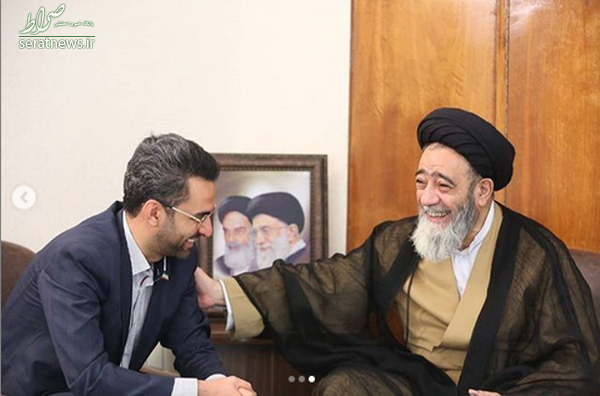 دیدار جهرمی با امام جمعهای که پستهای اینستاگرامی را لایک میکند +تصاویر دیدار جهرمی با امام جمعهای که پستهای اینستاگرامی را لایک میکند +تصاویر
