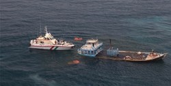غرق شدن یک لنج صفاری در آب‌های خلیج فارس