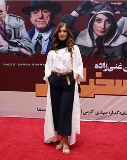 عکس/ پیام متین ستوده به سرکرده سازمان منافقین