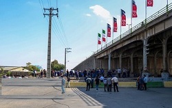 عکس/ تجمع اعتراضی کارگران کارخانه