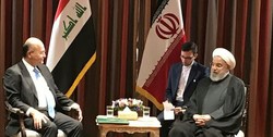 رئیس‌جمهور عراق با روحانی دیدار کرد
