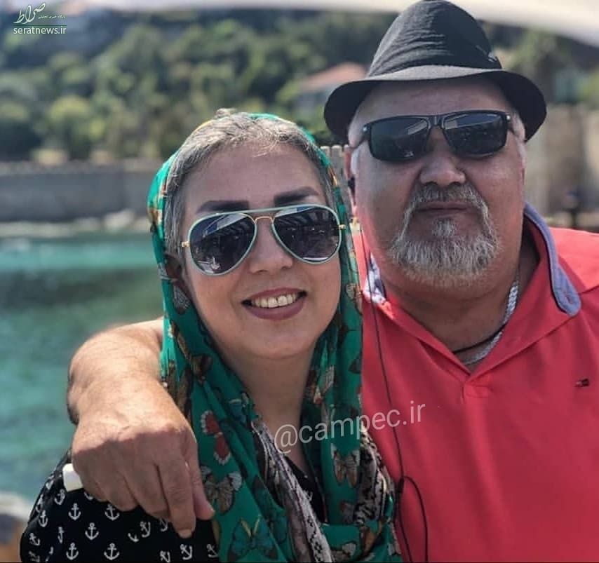 عکس/ اکبر عبدی و همسرش در ترکیه