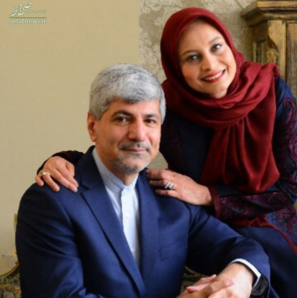 عکس/ مریم کاویانی در کنار همسرش رامین مهمانپرست