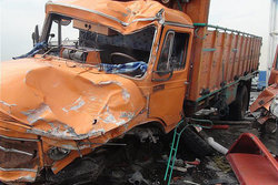 دو کشته در تصادف محور فیروزکوه