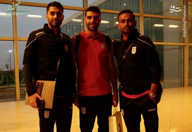 فوتبالیست‌های کشورمان وارد اردن شدند+ تصاویر