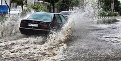 باران و برف در راه مازندران