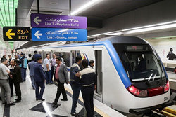 فعالیت تمامی خطوط داخلی مترو تهران تا ساعت ۲۴