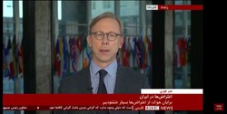 برایان هوک: از اعتراض‌ها در ایران بسیار خشنودیم
