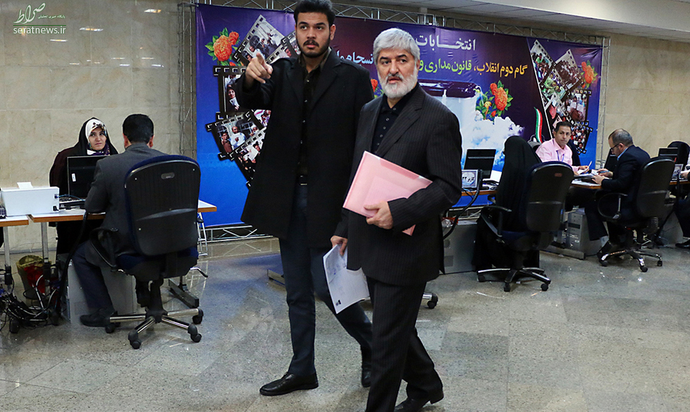 علی مطهری در انتخابات مجلس ثبت‌نام کرد+ عکس