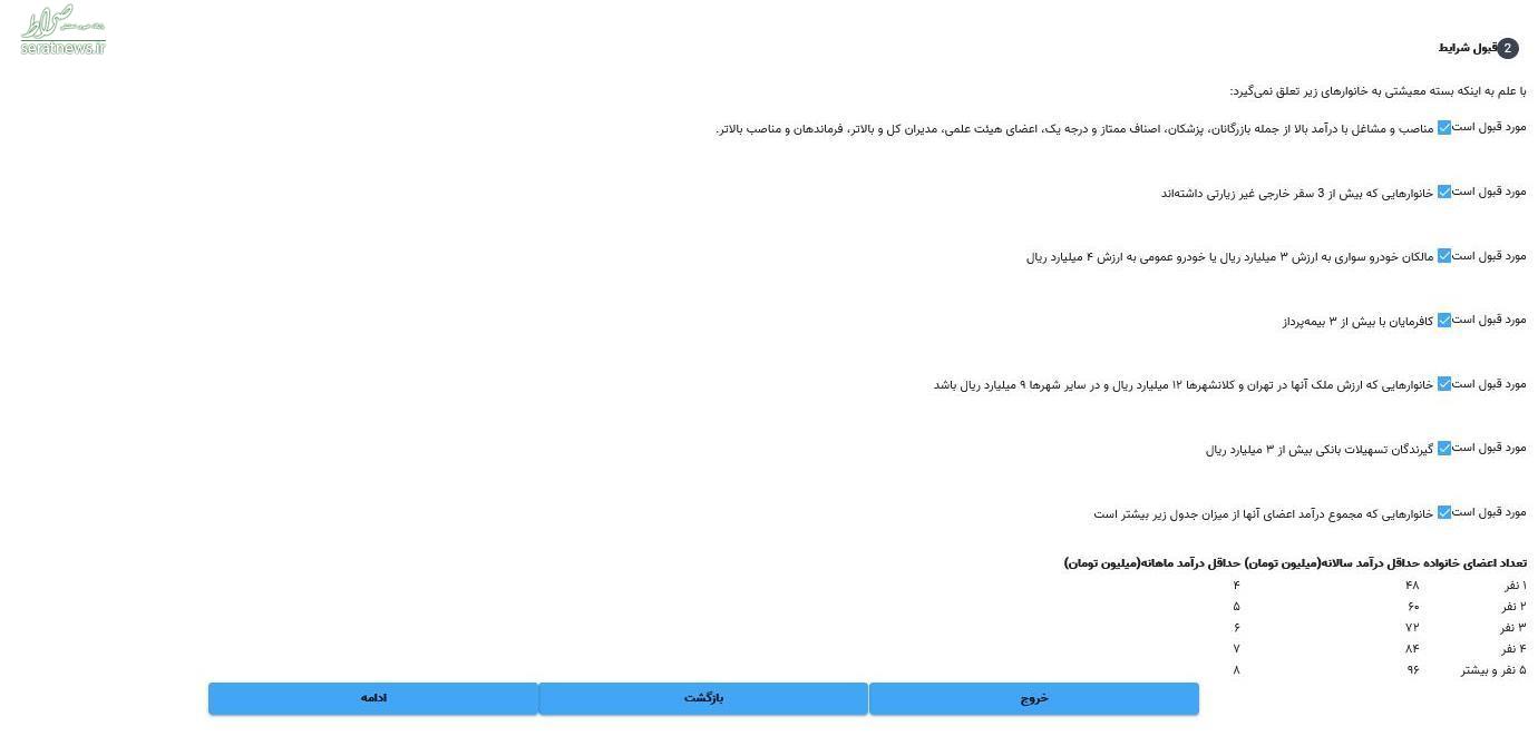 جزئیات مراحل اعتراض در سامانه کمک معیشتی