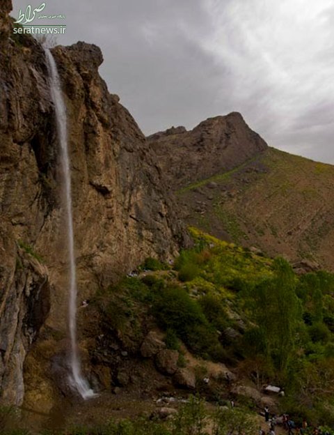 آبشاری دلربا در ۲۰ کیلومتری پایتخت+ تصاویر