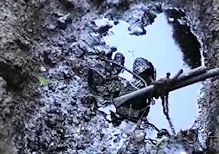 فیلم/ جزئیات یک سرقت عجیب نفتی از خط لوله سراسری!