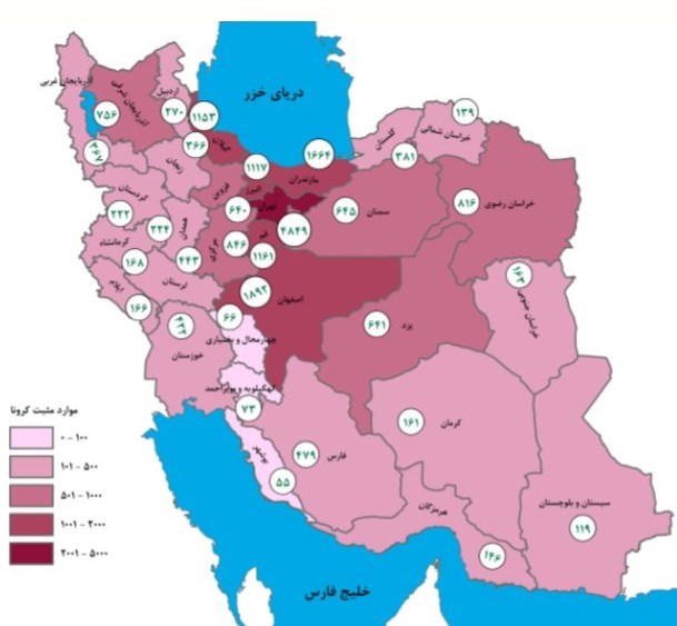 نمودار روند ابتلا و فوت + سه سناریوی احتمالی برای شیوع کرونا در کشور