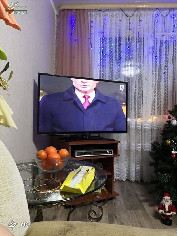 گاف عجیب تلویزیون محلی هنگام سخنرانی پوتین! + عکس