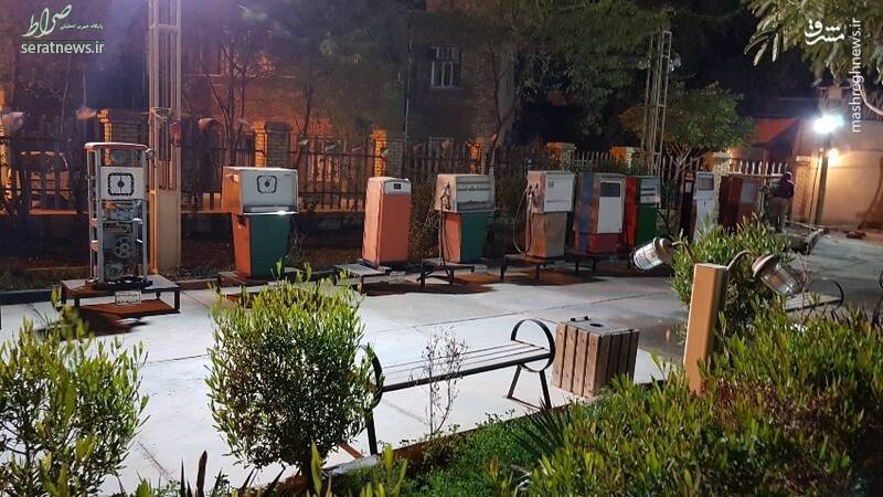 عکس/ اولین جایگاه بنزین ایران